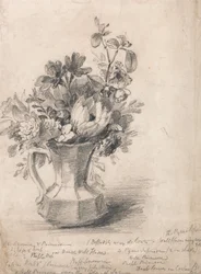 Fleurs dans un pichet